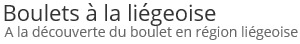 Boulets à la Liégeoise